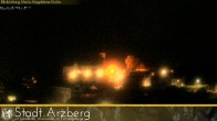 Archiv Foto Webcam Arzberg und die Maria Magdalena Kirche (Fichtelgebirge) 23:00