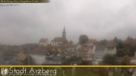 Archiv Foto Webcam Arzberg und die Maria Magdalena Kirche (Fichtelgebirge) 11:00