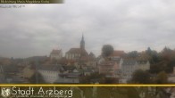 Archiv Foto Webcam Arzberg und die Maria Magdalena Kirche (Fichtelgebirge) 15:00