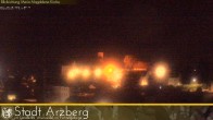 Archiv Foto Webcam Arzberg und die Maria Magdalena Kirche (Fichtelgebirge) 23:00