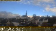 Archiv Foto Webcam Arzberg und die Maria Magdalena Kirche (Fichtelgebirge) 07:00