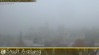 Archiv Foto Webcam Arzberg und die Maria Magdalena Kirche (Fichtelgebirge) 06:00