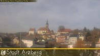 Archiv Foto Webcam Arzberg und die Maria Magdalena Kirche (Fichtelgebirge) 11:00