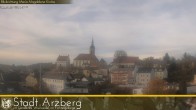 Archiv Foto Webcam Arzberg und die Maria Magdalena Kirche (Fichtelgebirge) 13:00