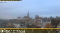 Archiv Foto Webcam Arzberg und die Maria Magdalena Kirche (Fichtelgebirge) 15:00
