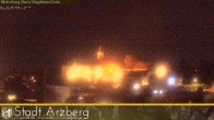Archiv Foto Webcam Arzberg und die Maria Magdalena Kirche (Fichtelgebirge) 17:00
