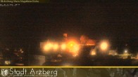 Archiv Foto Webcam Arzberg und die Maria Magdalena Kirche (Fichtelgebirge) 23:00