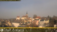 Archiv Foto Webcam Arzberg und die Maria Magdalena Kirche (Fichtelgebirge) 08:00