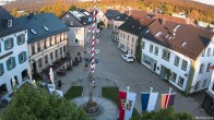 Archiv Foto Webcam Marktplatz von Bischofsgrün 19:00