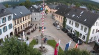 Archiv Foto Webcam Marktplatz von Bischofsgrün 19:00