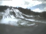 Archived image Webcam Ski jump centre (Black Forest) 13:00