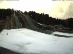 Archived image Webcam Ski jump centre (Black Forest) 15:00