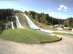 Archived image Webcam Ski jump centre (Black Forest) 09:00