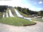Archived image Webcam Ski jump centre (Black Forest) 11:00