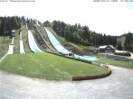 Archived image Webcam Ski jump centre (Black Forest) 13:00
