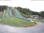 Archived image Webcam Ski jump centre (Black Forest) 15:00