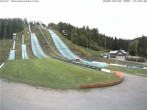 Archived image Webcam Ski jump centre (Black Forest) 13:00