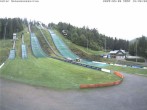 Archived image Webcam Ski jump centre (Black Forest) 15:00