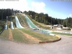 Archived image Webcam Ski jump centre (Black Forest) 09:00