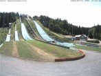 Archived image Webcam Ski jump centre (Black Forest) 13:00