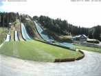 Archived image Webcam Ski jump centre (Black Forest) 15:00