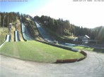 Archived image Webcam Ski jump centre (Black Forest) 17:00