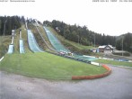 Archived image Webcam Ski jump centre (Black Forest) 15:00