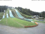 Archived image Webcam Ski jump centre (Black Forest) 13:00
