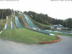 Archived image Webcam Ski jump centre (Black Forest) 19:00