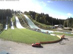 Archived image Webcam Ski jump centre (Black Forest) 11:00