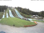 Archived image Webcam Ski jump centre (Black Forest) 13:00