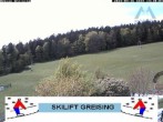 Archived image Webcam Bavarian Forest: Lift Greising 13:00