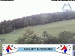 Archived image Webcam Bavarian Forest: Lift Greising 19:00