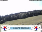 Archived image Webcam Bavarian Forest: Lift Greising 13:00