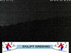 Archived image Webcam Bavarian Forest: Lift Greising 23:00