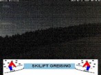 Archiv Foto Webcam Bayerischer Wald: Lift Greising 23:00