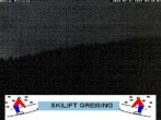 Archived image Webcam Bavarian Forest: Lift Greising 03:00