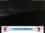 Archiv Foto Webcam Bayerischer Wald: Lift Greising 03:00
