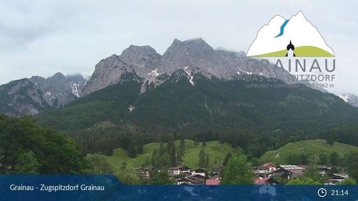 Webcam Panoramakamera Grainau • ZugspitzRegion • Panorama