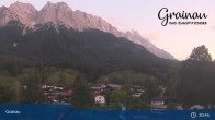 Archived image Webcam Grainau: panoramic view 19:00