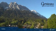 Archived image Webcam Grainau: panoramic view 06:00
