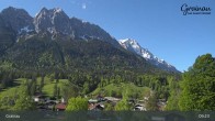 Archiv Foto Webcam Panoramakamera Grainau 08:00