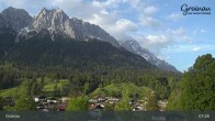 Archiv Foto Webcam Panoramakamera Grainau 06:00