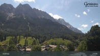 Archiv Foto Webcam Panoramakamera Grainau 12:00