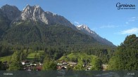 Archiv Foto Webcam Panoramakamera Grainau 07:00