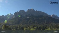 Archived image Webcam Grainau: panoramic view 08:00