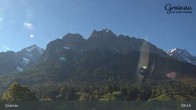 Archived image Webcam Grainau: panoramic view 09:00
