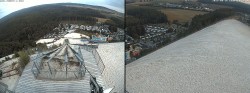 Archiv Foto Webcam Hirschau Monte Kaolino Bergspitze 19:00
