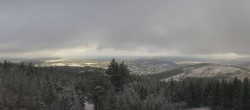 Archiv Foto Webcam Ilmenau - Blick vom Kickelhahn Turm 09:00