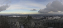 Archiv Foto Webcam Ilmenau - Blick vom Kickelhahn Turm 13:00